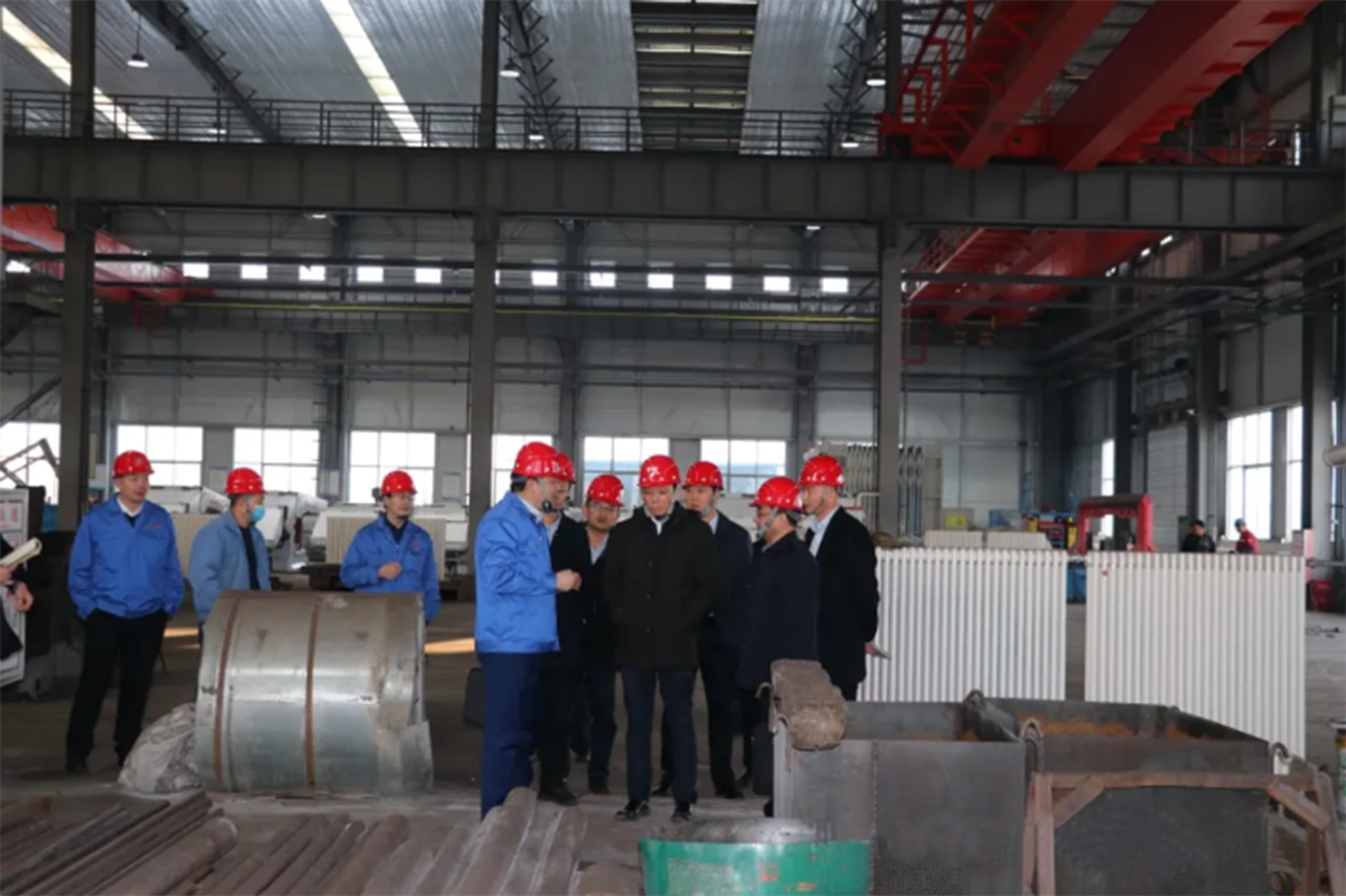 齐鹏调研bevictor伟德装备制造企业(图2)