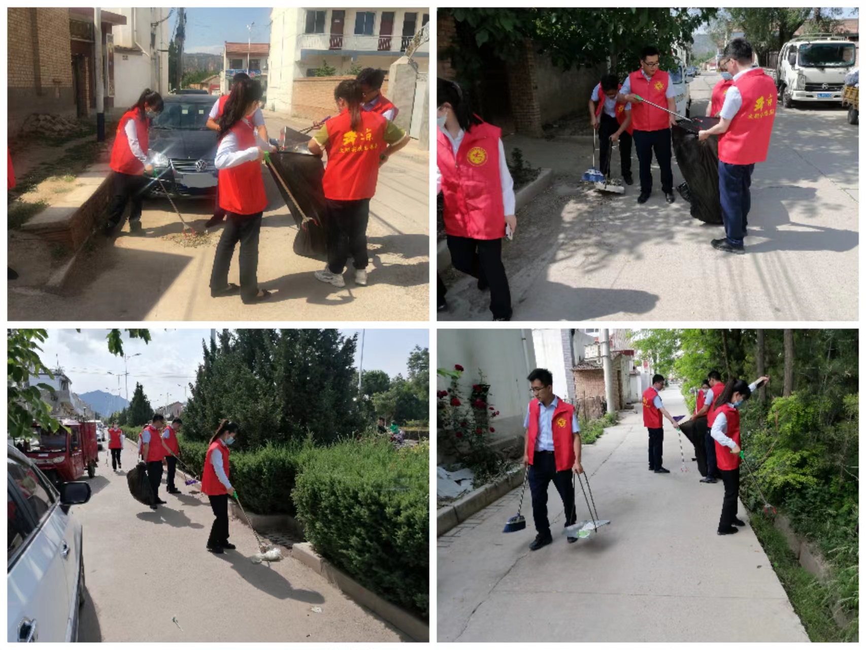 筑起安全墙 点亮乡村路——bevictor伟德“创城有我、结对共建”工作成效明显(图3)