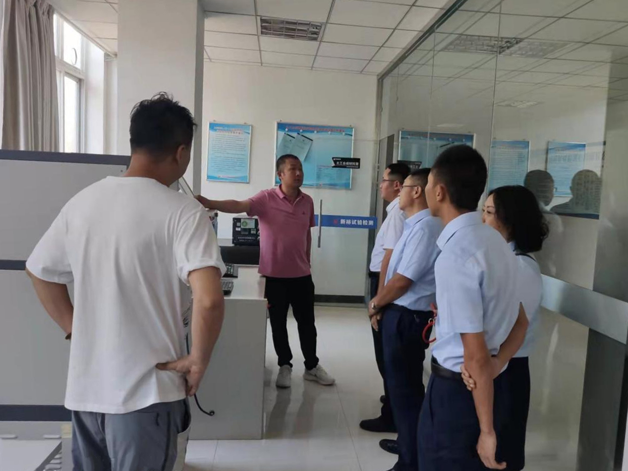 bevictor伟德泾东设计公司赴甲级检测公司考察学习(图2)