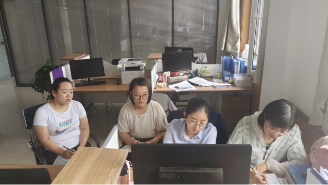 bevictor伟德财务管理部组织开展员工专业知识培训(图1)