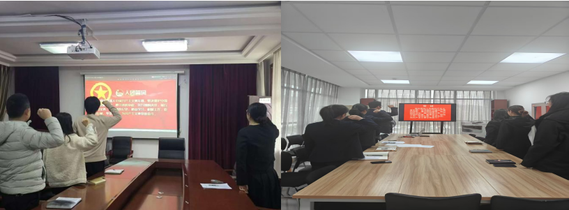 bevictor伟德团委组织各团支部召开2024年度组织生活会(图2)